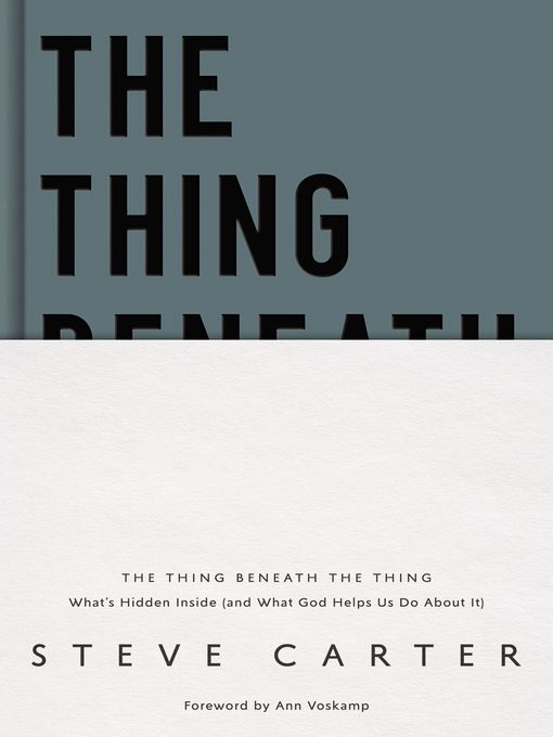 Title details for The Thing Beneath the Thing by Steve Carter - Available